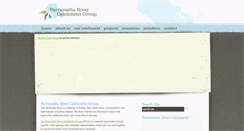 Desktop Screenshot of parramattariver.org.au